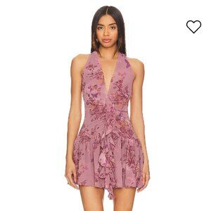 NBD - Diya Mini Dress in Mauve Floral